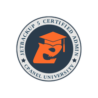 Badge Jetbackup 5 Certified Admin